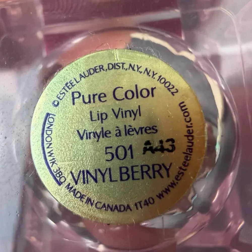 Estee Lauder Pure Color Lip Vinyl 501 Vinylberry